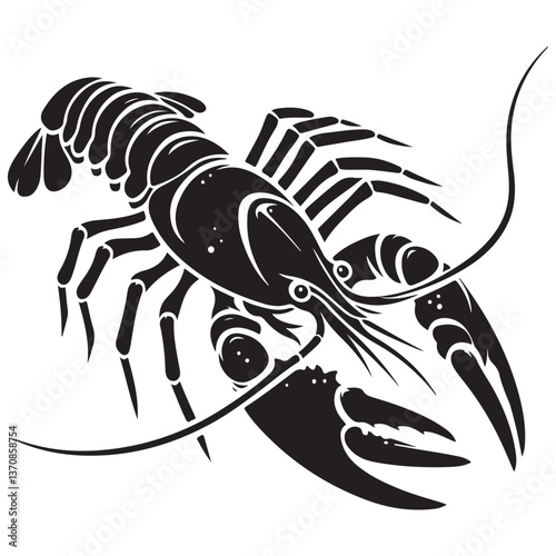 Detailed Crawfish Illustration Design Vector for Seafood Lovers and Chefs