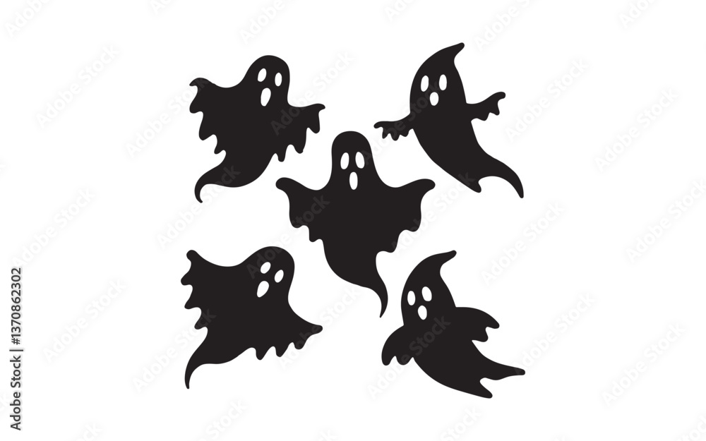 Fototapeta premium vector illustration of a scary bat
