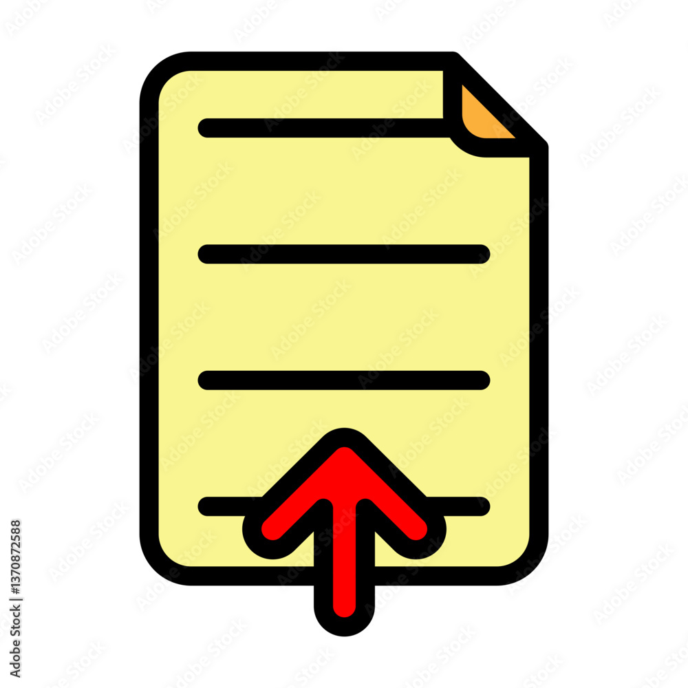 File Upload Vector Filled Icon Design File Upload Vector Filled Icon Design