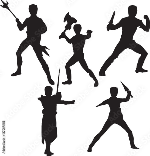 black vector power ranger sport