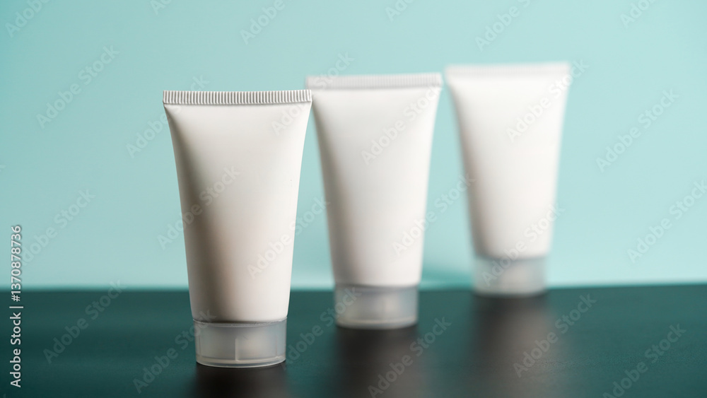 white cosmetic container white cosmetic container