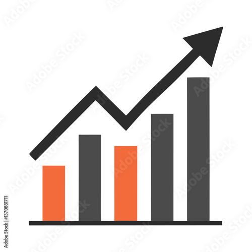 Free Download Business Graph Analysis and Performance Chart design icon - GFXLoad