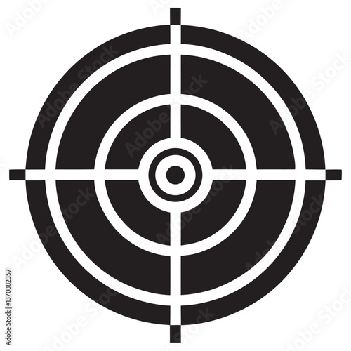 target icon vector sign