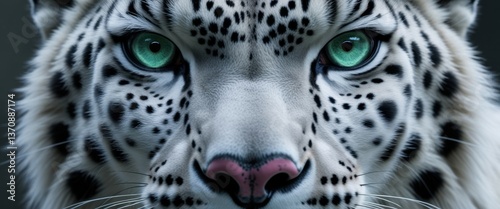 enchanting giraffe portrait with green eyes and pink nose