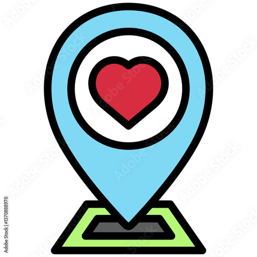 favourite location icon