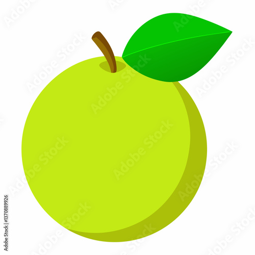 Guavasteen Fruits vector art illustration