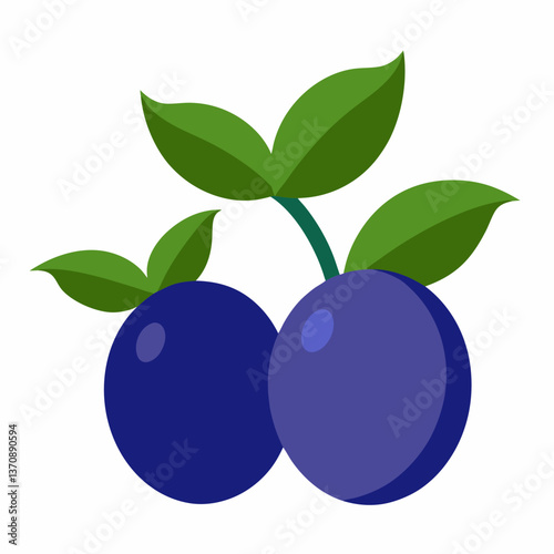 Hazelnut Fruits vector art illustration