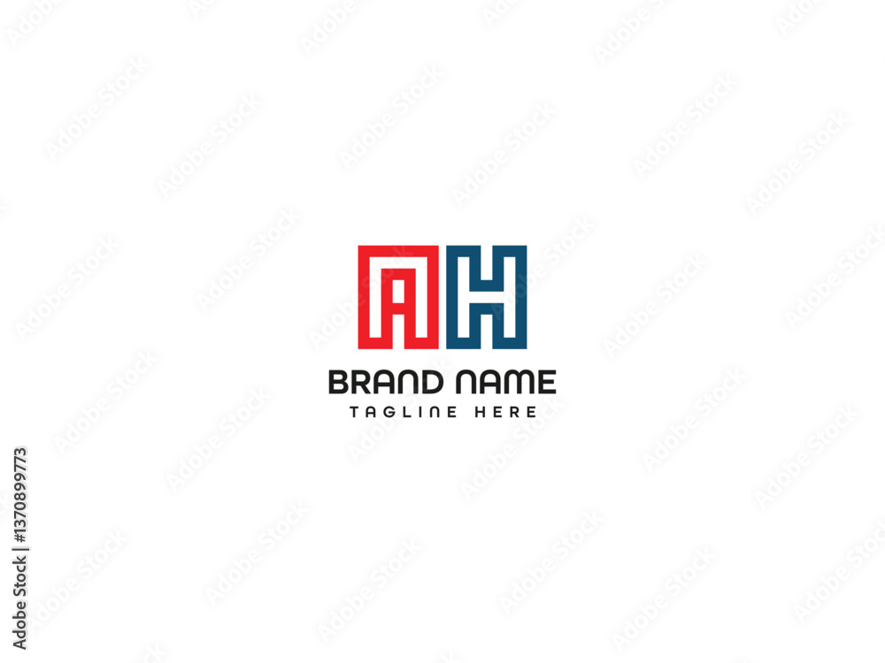 Fototapeta premium Business modern letter logo design