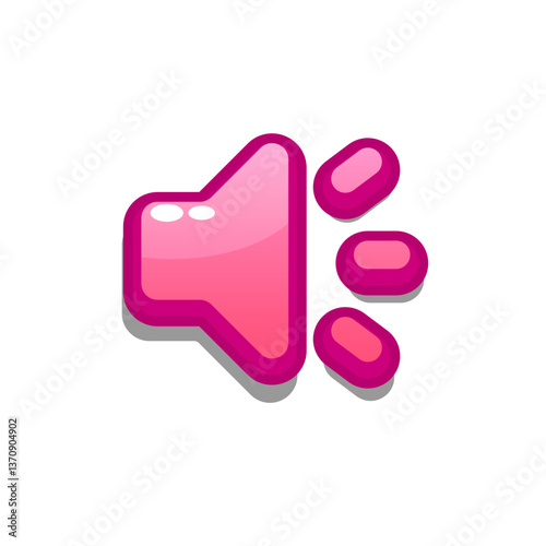 A vibrant, cartoon-style sound icon. Perfect for games, apps, loot crates, rewards, or in-game purchases. Enhance your UI with this eye-catching present icon