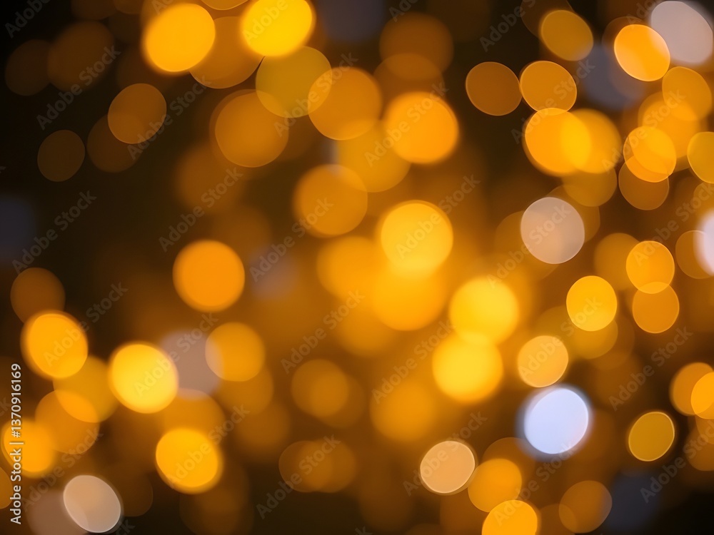 Golden Bokeh Lights Background, Glowing Spheres, Abstract Bokeh Effect, Festive Celebration Backdrop. Golden Bokeh Lights Background, Glowing Spheres, Abstract Bokeh Effect, Festive Celebration Backdrop.