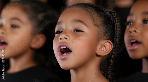Young singers in a choir