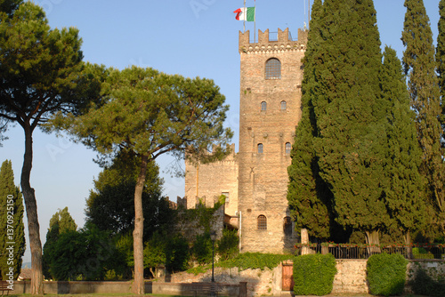  Italien, Schloss Conegliano. Castello Di Conegliano. Provinz Treviso, Venetien.