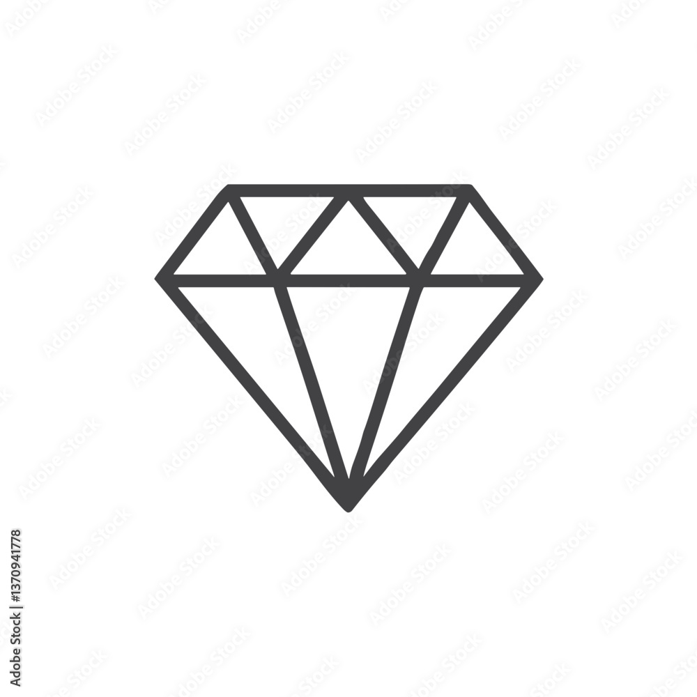 Diamond Icon for Dating App Premium Features - Ideal for Premium Memberships, VIP Services, and Exclusive Dating Options in Matchmaking Applications Diamond Icon for Dating App Premium Features - Ideal for Premium Memberships, VIP Services, and Exclusive Dating Options in Matchmaking Applications