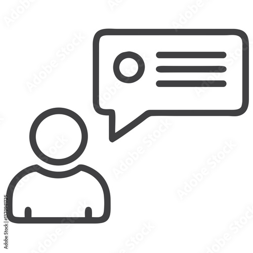 Conversation Starter Icon for Dating Apps - Essential for Icebreakers, Chat Openers, and Communication Tips in Online Dating and Matchmaking Platforms