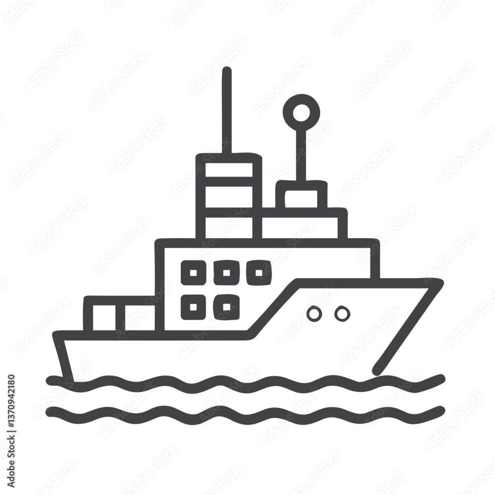 Icebreaker Ship Icon for Dating Apps - Perfect for Conversation Starters, Initial Contact Tools, and Communication Assistance Features in Dating and Relationship Platforms Icebreaker Ship Icon for Dating Apps - Perfect for Conversation Starters, Initial Contact Tools, and Communication Assistance Features in Dating and Relationship Platforms
