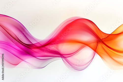 Concept of saving money, using flowing lines and vibrant colors to symbolize financial energy and growth