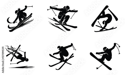 Gravity Defied: A Skier’s Moment of Triumph
