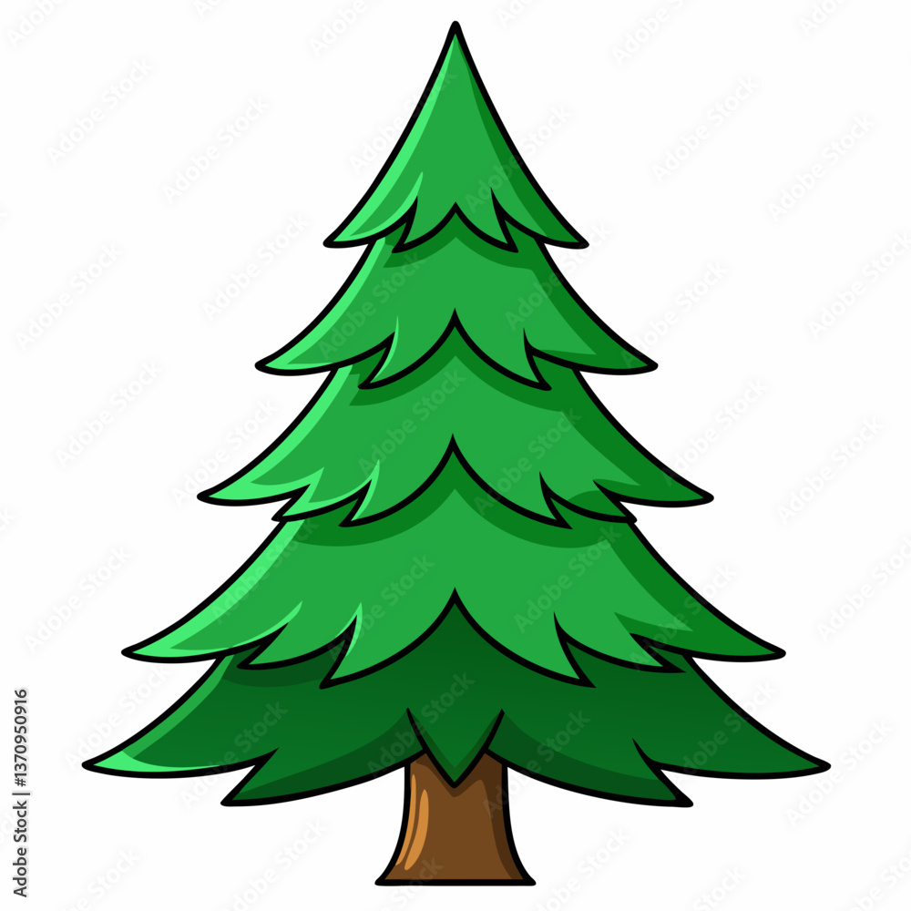 set of christmas trees set of christmas trees