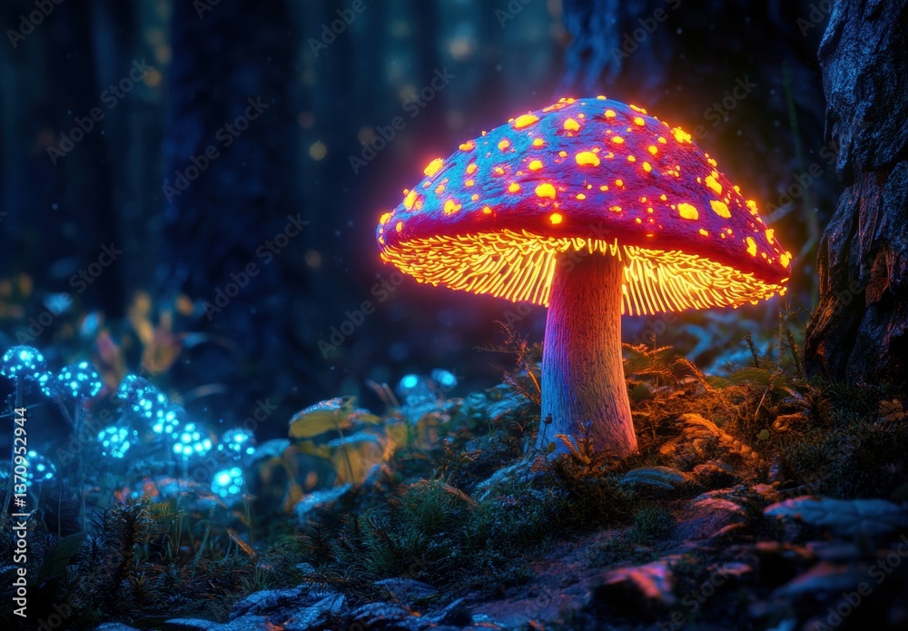 Fototapeta premium fly agaric mushroom