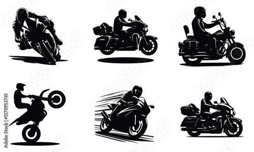 Unleashed Power: The Spirit of Motorcycle Riders