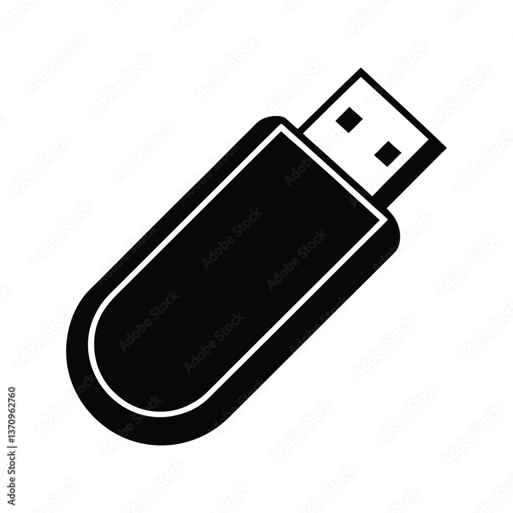 usb drive silhouette usb drive silhouette