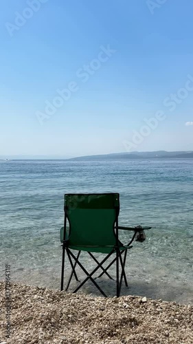 chair on the beach