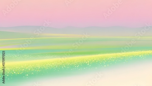 Vibrant Pastel Blend - Dreamy Color Wash Texture