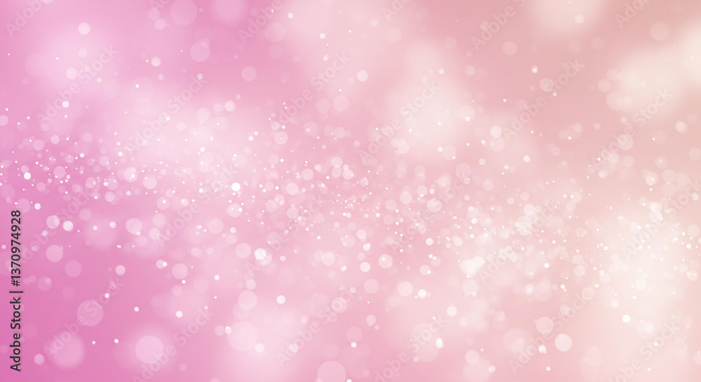 Abstract Pink Bokeh Background Soft Romantic Sparkling Light Effect Abstract Pink Bokeh Background Soft Romantic Sparkling Light Effect