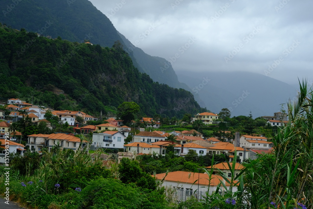 village in the mountains village in the mountains