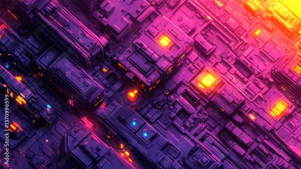 Cybernetic Cityscape Cybernetic Cityscape