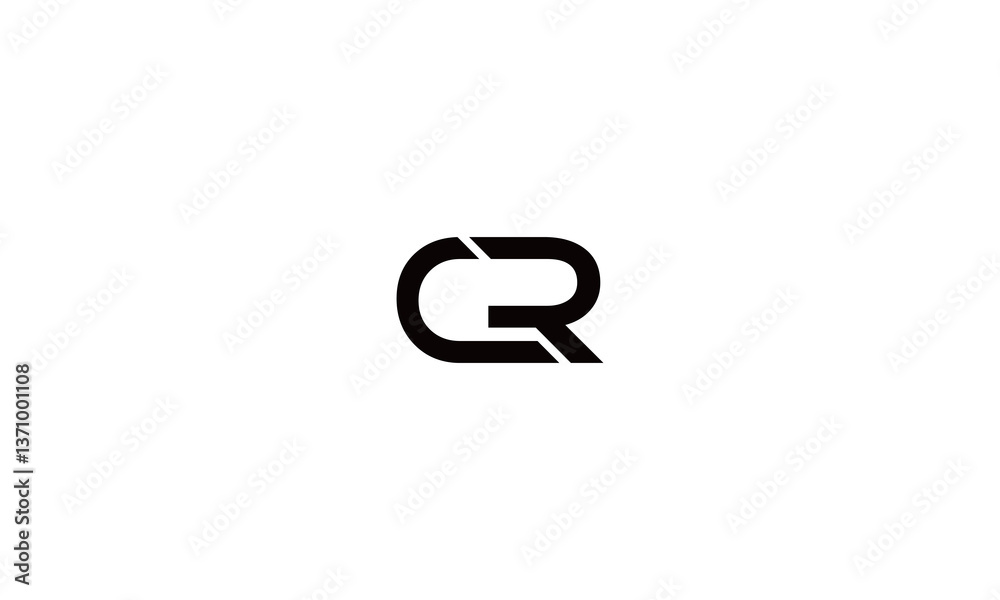 CR logo design CR logo design