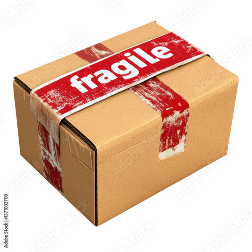 isometric 3d package covered with 