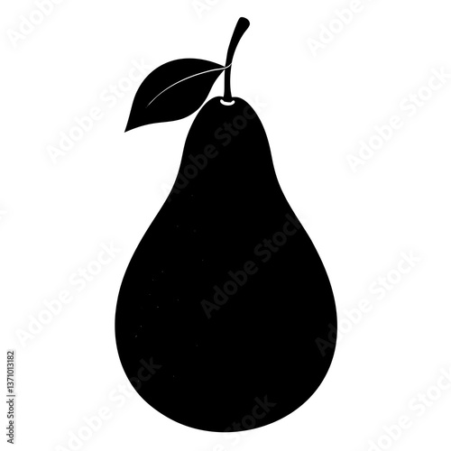 pear isolated on white