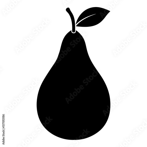 pear isolated on white