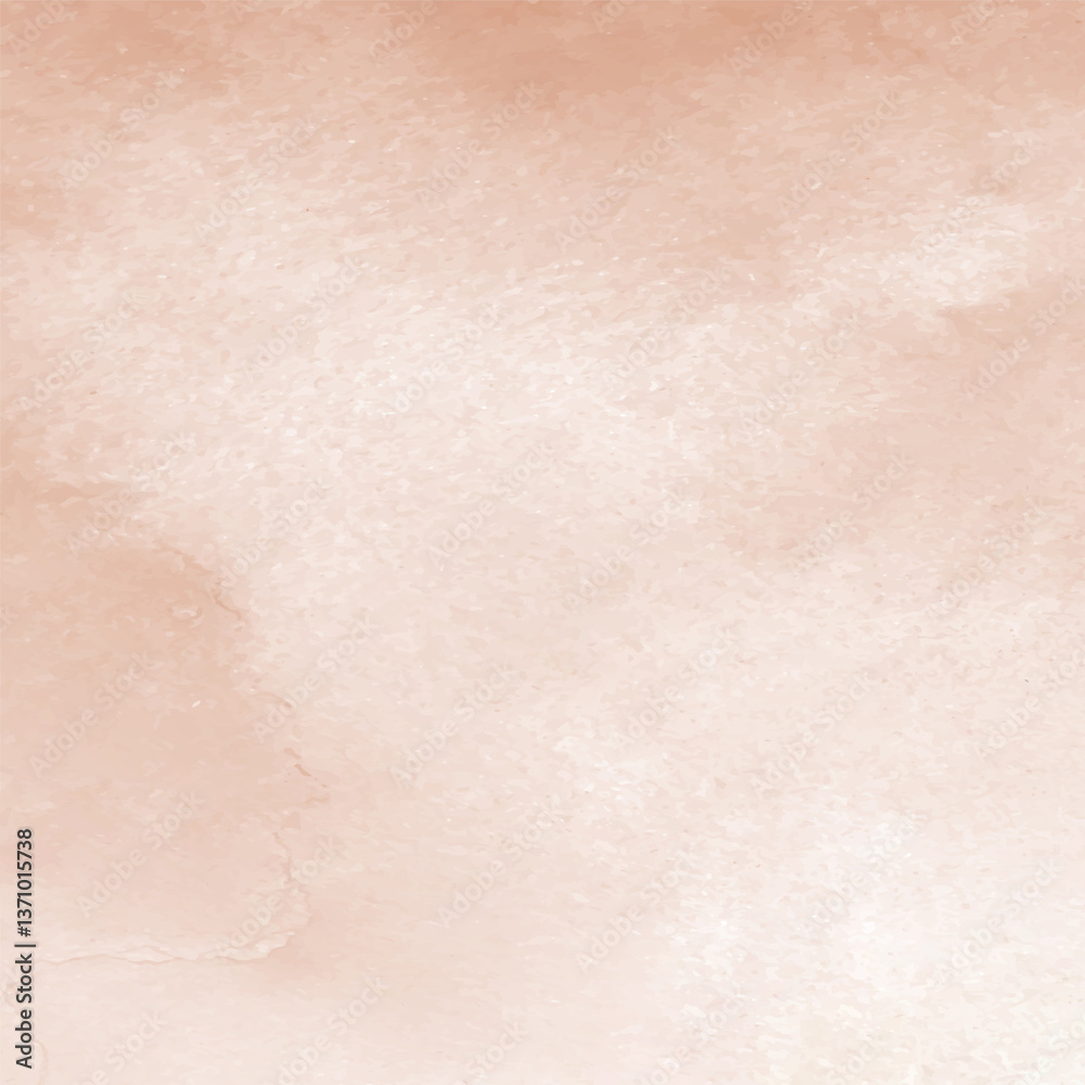 Fototapeta premium Beige watercolor paper texture background
