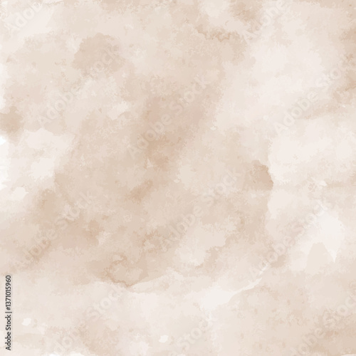 Beige watercolor paper texture background