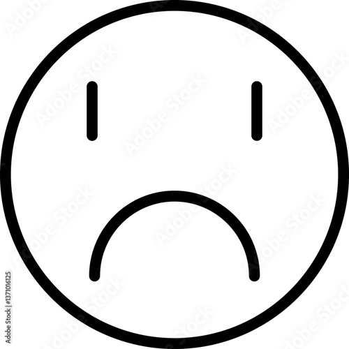 Unhappy Icon