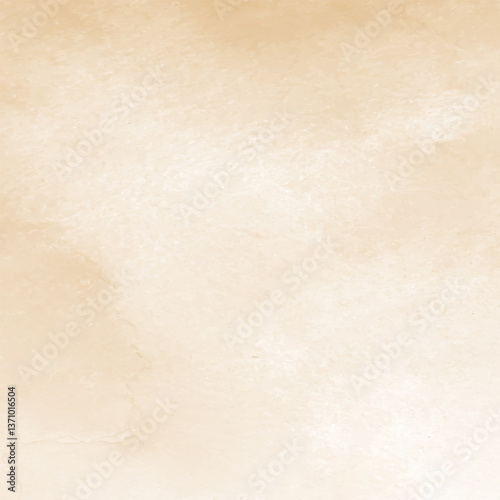 Beige watercolor paper texture background