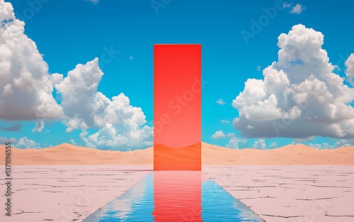 Red Portal Desert Sky