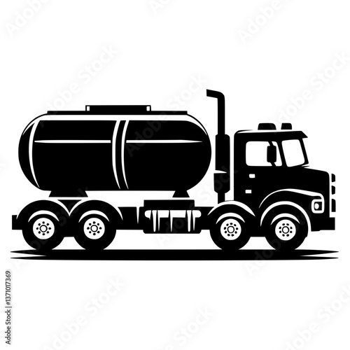 truck isolated on white background