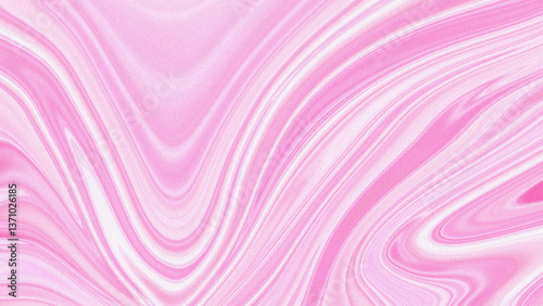 Soft pink marble texture with fluid, wavy patterns creating a smooth and elegant abstract effect.
