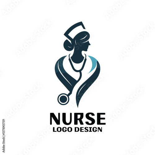 Nurse Vector Logo Design