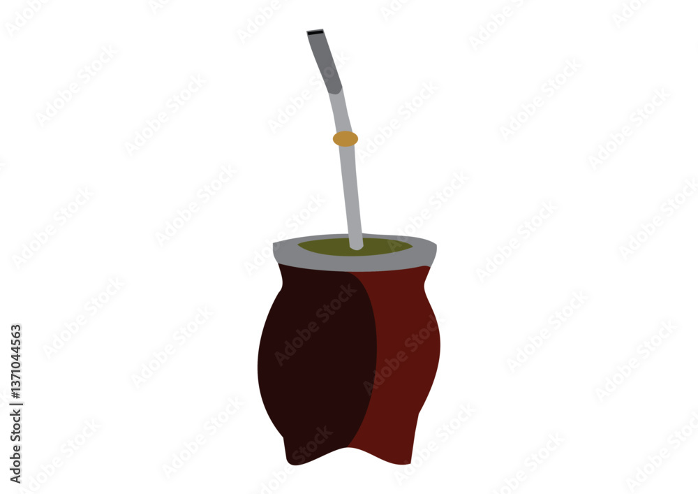 Chimarrão tomado no Rio Grande do Sul um estado do Brasil