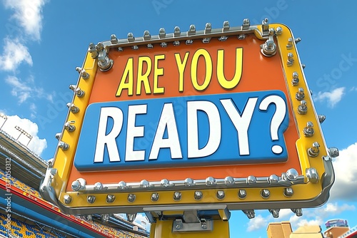 Motivational Sign, Outdoor, Fairgrounds