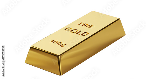 100g Fine Gold Bar: A Precious Metal Ingot