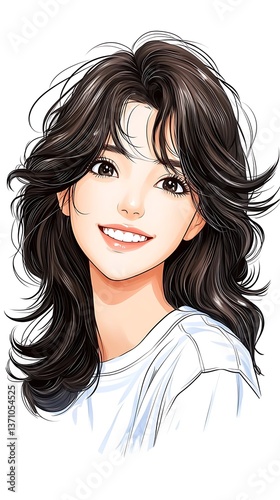 Smiling Girl Portrait