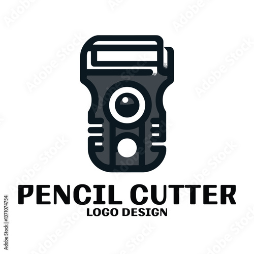 Pencil Cutter Vector Logo Design