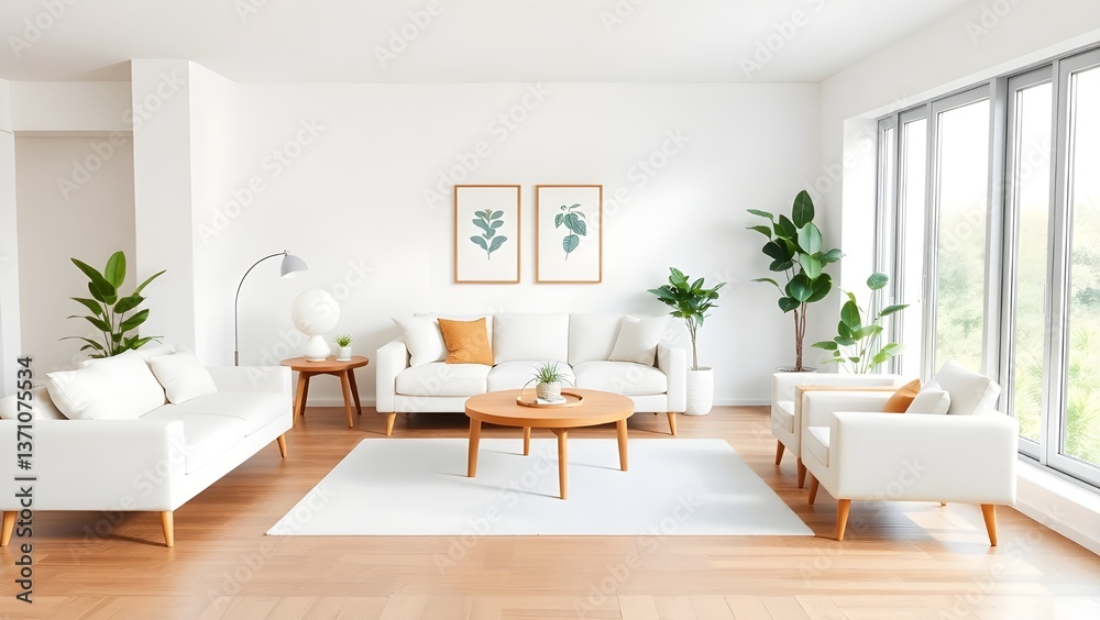 Fototapeta premium modern living room