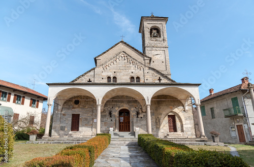 The Parish Church of San Donato and San Grato is located in the small village of Brovello-Carpugnino in the Verbano-Cusio-Ossola province of Piedmont, Italy.