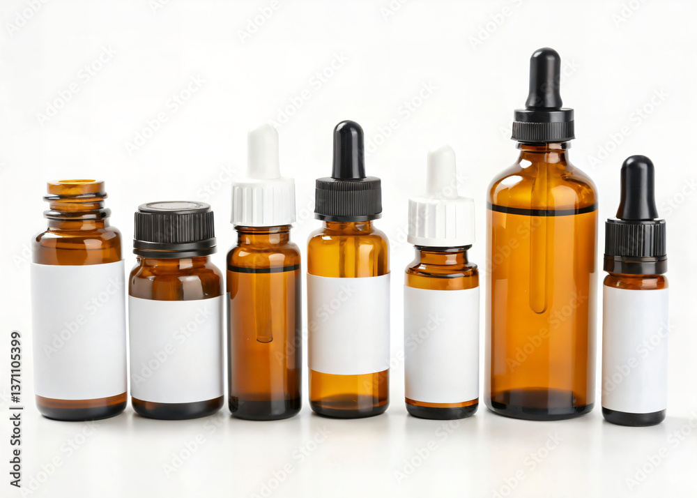 Amber Glass Dropper Bottles: Essential Oils and Skincare Packaging Amber Glass Dropper Bottles: Essential Oils and Skincare Packaging